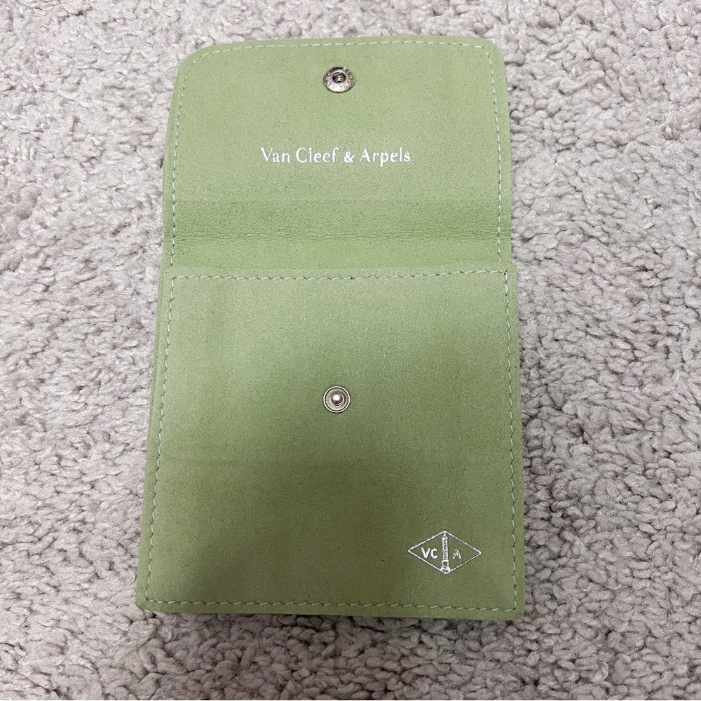 Authentic large Van Cleef & Arpels travel pouch